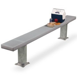 Athletic Bench - APB Series - Using 2" x 10" Expanded Steel