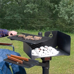 Accessible Charcoal Grill - ASW and ASWS Series