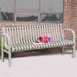 Riverview Bench - All Steel Contour Seats