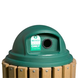 Lid - Plastic Dome For Recycling