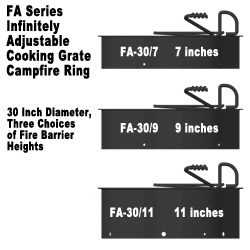Three Heights for FA Series Firerings