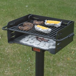 N2 Series Charcoal Grill, Park Grill, Park Equipment
