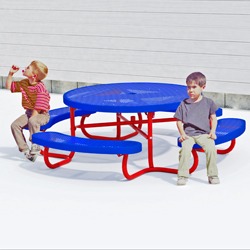 Kid's Round Picnic Table - T104K Series