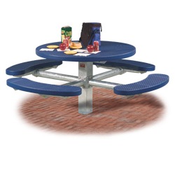 Round, Pedestal Picnic Table - T300 and T400 Series