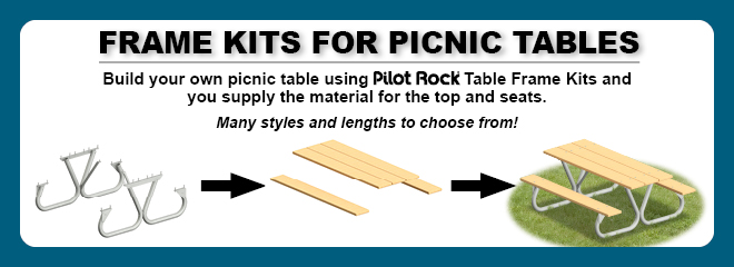 Picnic Table Frame Kits - BT Series
