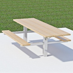 End Accessible Twin Pedestal Picnic Table - TPT Series