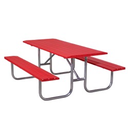 UT Series Picnic Table - Using Formed Steel Channel