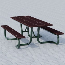 WXT and WXTH Accessible Picnic Table - Using Recycled Plastic