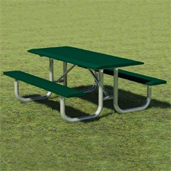 XT Series Picnic Table - Using Formed Steel Channel